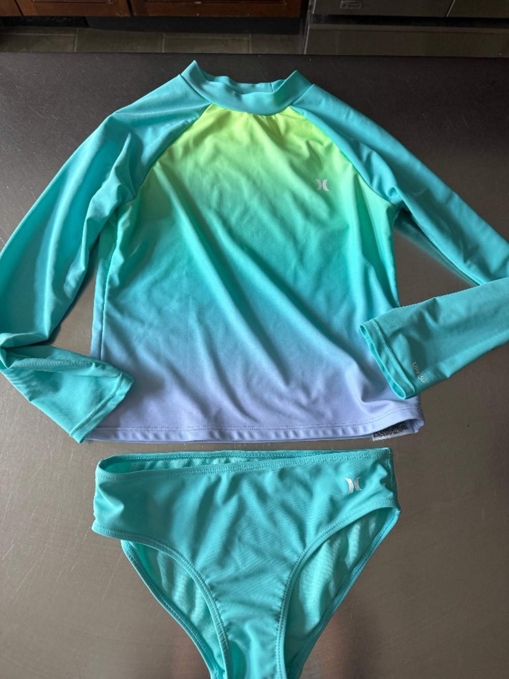 Girls Hurley Swim Suit Tank Size 10